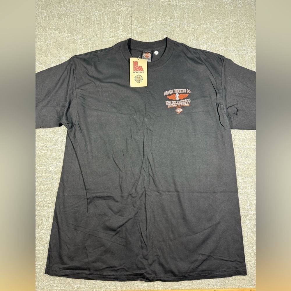 Vintage 1997 Harley Davidson Dudley Perkin Co San Francisco California Biker XXL